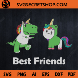 Unicorn With Rex SVG