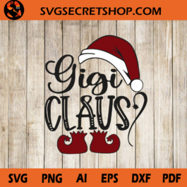 Gigi Claus SVG
