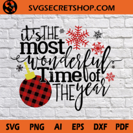 Its the most wonderful time of the year svg