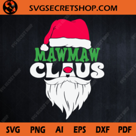 Maw Maw Claus SVG