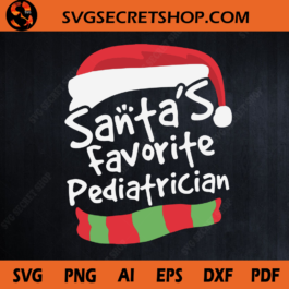 Santa Favorite Pediatrician SVG