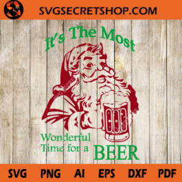 It's the Most Wonderful Time for a Beer SVG