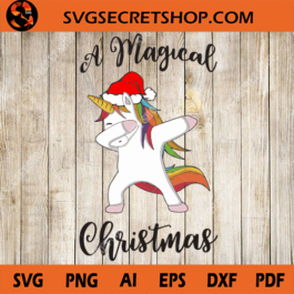 A Magical Christmas SVG
