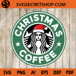 Christmas Coffee SVG