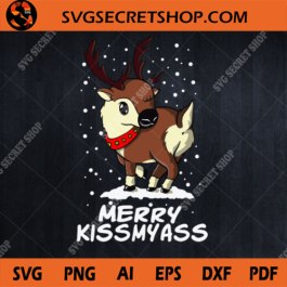 Deer Merry Kiss My Ass SVG