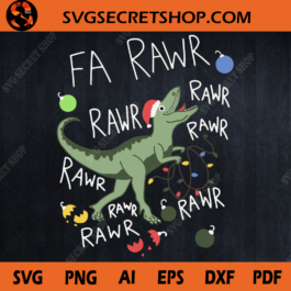 Fa Rawr Rawr Rawr SVG