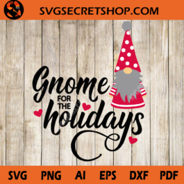 Gnome For The Holidays SVG