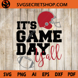 It's Game Day Y'all SVG