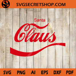 Santa Claus Cocacola SVG