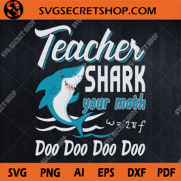 Teacher Shark Your Math SVG