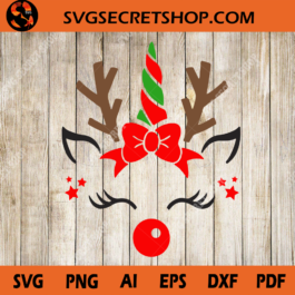 Unicorn Deer SVG