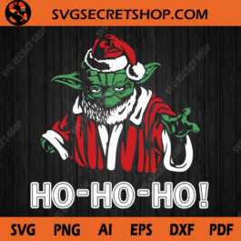 Christmas Yoda SVG