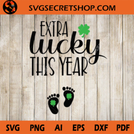 Extra Lucky This Year SVG