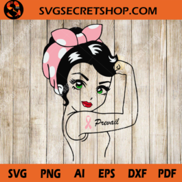 Girl Prevailed SVG