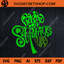 happy St patricks day SVG