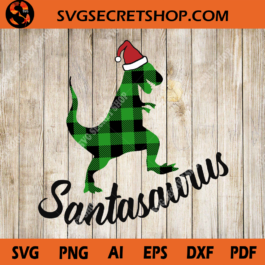 Santasaurus SVG