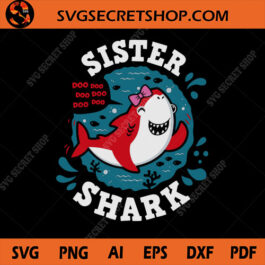 Sister Shark SVG