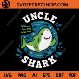 Uncle Shark SVG