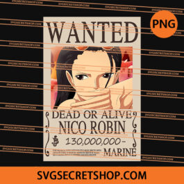 Wanted Nico Robin PNG