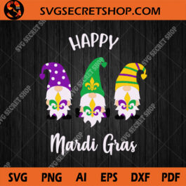 Happy Mardi Gras SVG