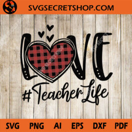 Love Teacher SVG