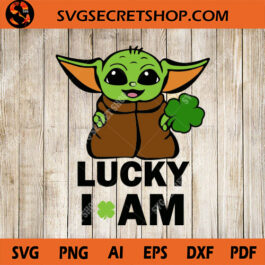 Lucky I Am SVG