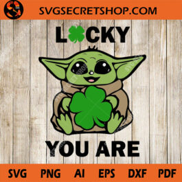 Lucky You Are SVG