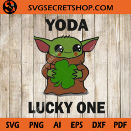 Yoda Lucky One SVG