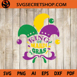 King Of Mardi Gras SVG