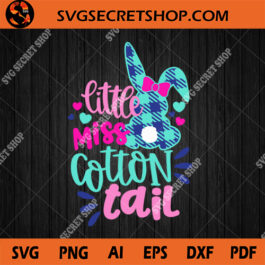 Little Miss Cotton Tail SVG