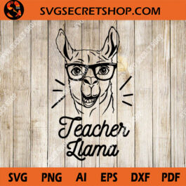 Teacher Llama SVG