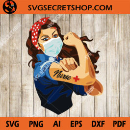 Strong Woman Nurse SVG