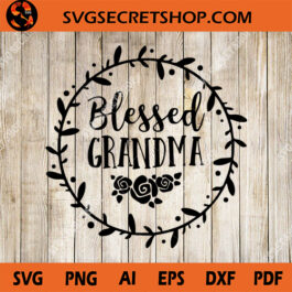 Blessed Grandma SVG