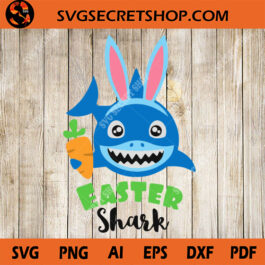 Easter Shark SVG