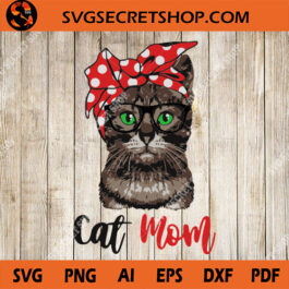 Cat Mom SVG