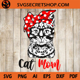 Cat Mom SVG