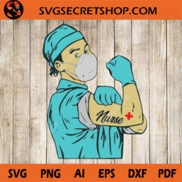 Strong Man Nurse SVG