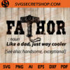 Fathor SVG, Thor SVG, Superheros SVG, Avengers SVG, Father's Day SVG 2 Fathor SVG