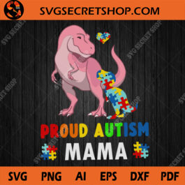 Autism Dinosaur SVG