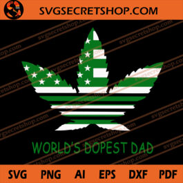 World's Dopest Dad SVG
