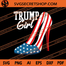 Trump Girl SVG