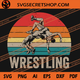 Wrestling SVG, Sport SVG, Traditional Sports SVG