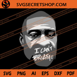 I can't Breathe SVG