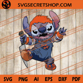 Chucky Stitch SVG, Stitch SVG, Disney SVG, Chucky SVG, Halloween SVG