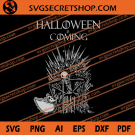 Halloween Is Coming SVG