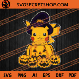 Pikachu Halloween SVG