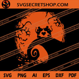 Mickey Love Halloween SVG, Halloween SVG, Mickey SVG, Disney SVG