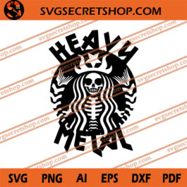 Heavy Metal Starbucks Coffee SVG, Starbucks SVG, Heavy Metal SVG