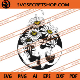 Living Inside Skull SVG, Halloween SVG, Skull SVG