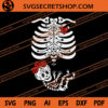 Maternity Skeleton Girl SVG
